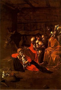 Caravaggio: Adorazione dei pastori